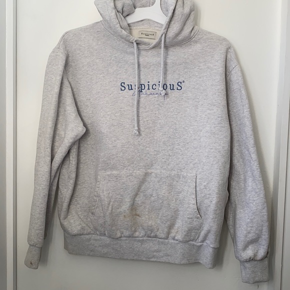 suspicious sweatshirt